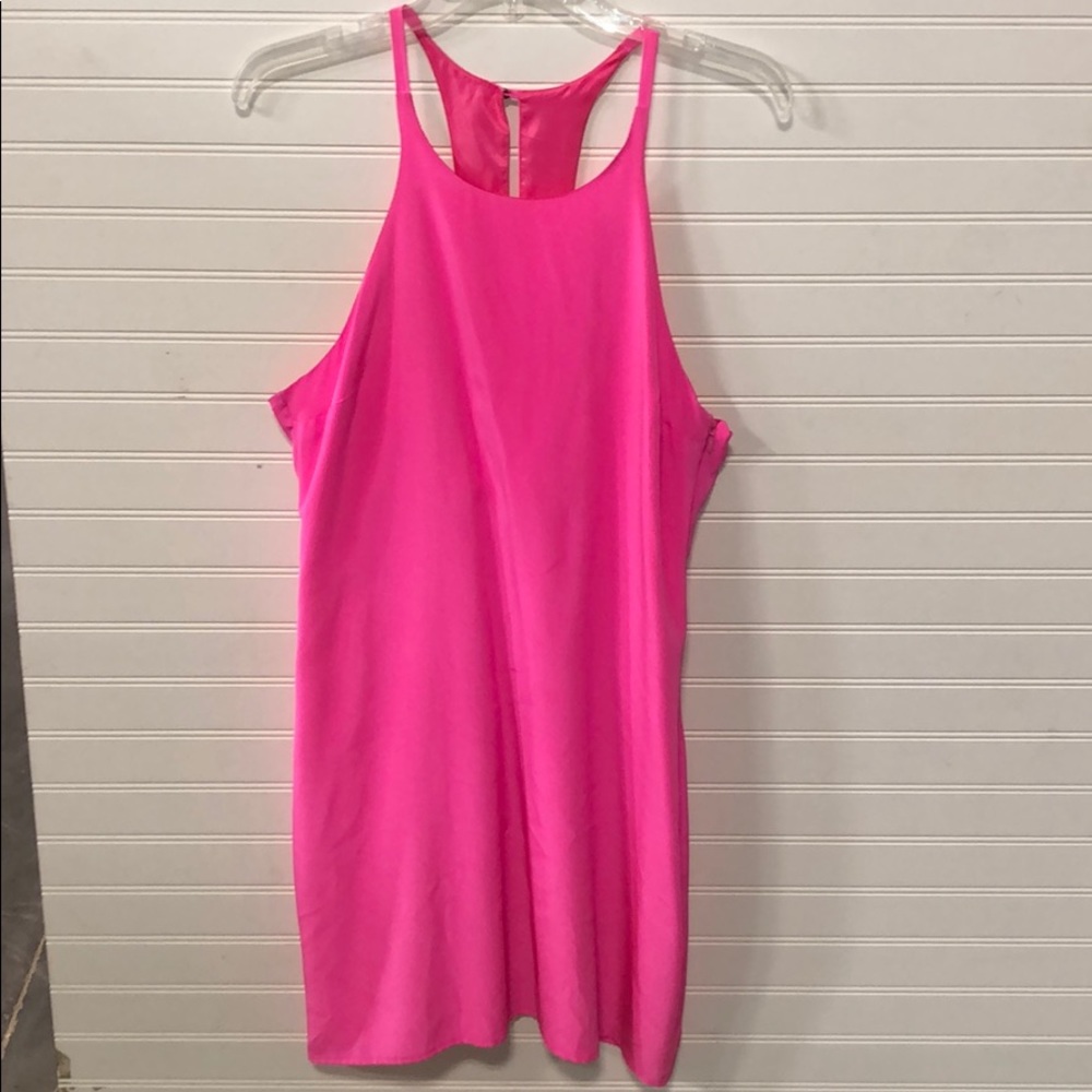 Britt Ryan hot pink dress - NWT